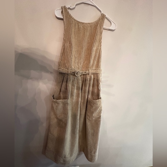 Free People Cream Corduroy Dress - Picture 4 of 10